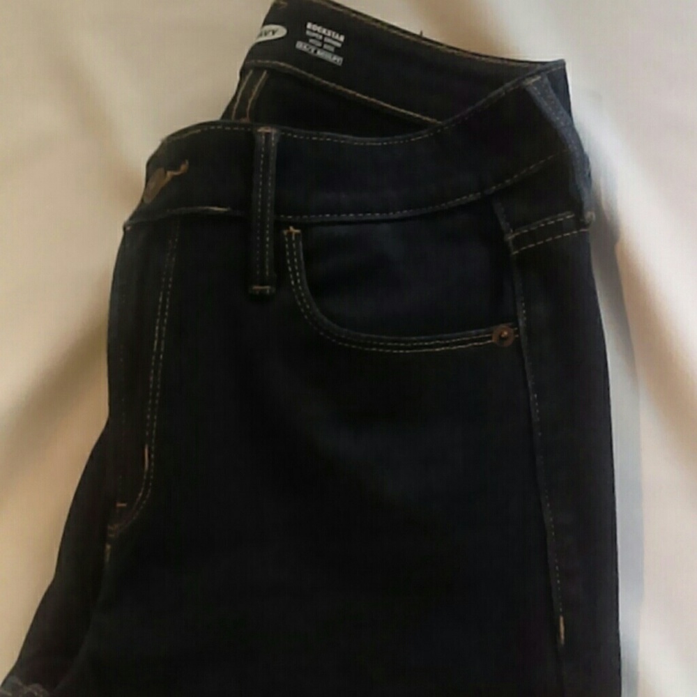 High Rise Dark Blue super skinny with Sculpt